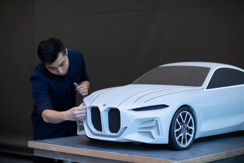 Illustration for article titled The BMW Concept 4 Is All Grille, All The Time